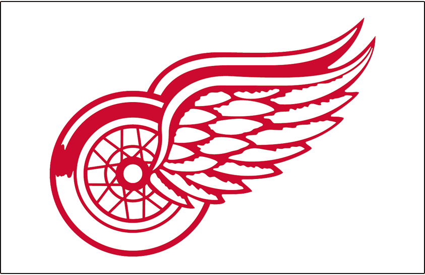 Detroit Red Wings 1984 Jersey Logo fabric transfer